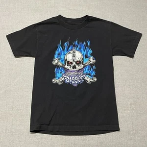 Son Uva Digger Shirt Youth Medium Black  Monster Jam Truck  Double Sided Y2K - Picture 1 of 7