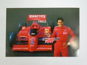 1988 Roberto Guerrero #2 Dianetics Book STP Vince Granatelli Racing Postcard IMS - Picture 1 of 7