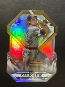 Carlton Fisk 2022 Topps Diamond Greats Die-Cut Insert DGDC-69 - Picture 1 of 2