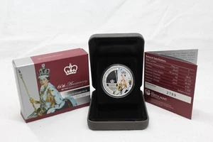 2013 60th Anniversary of the Coronation of Queen Elizabeth II – 1OZ SILVER PROOF - Picture 1 of 3