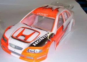 0005 -Carrozzeria Car Body RC Honda Accord 1/5 + ALETTONE +MUSETTO - Imagen 1 de 2