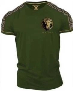 T-shirt uomo cotone Bucheli, stile italiano, vestibilità slim, stretch XL - Foto 1 di 6