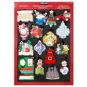 Costco Kirkland Signature Deluxe Weihnachtsgeschenkanhänger 84 Stück Disney Peanuts - Bild 1 von 3
