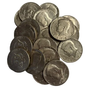 1971-D 1972-D 1974-D United States Kennedy Half Dollar 50¢ COIN LOT of 18 KM202b - Picture 1 of 3