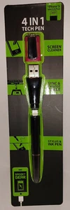Gadget Gear 4 In 1 Tech Pen-For I Phone 5-6 & 6 Plus - NEW In Packaging - Picture 1 of 2