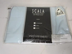 Scala International, King Sham 200 TC Soft 100% Egyptian Cotton - Picture 1 of 5