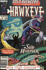 SOLO AVENGERS (AVENGERS SPOTLIGHT #21-40) (1987 Series) #17 NEWSSTAND Very Fine