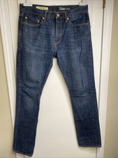 GAP 1969 Men's Blue Jeans, Slim 31/32.
