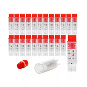 2,0 ml kryogene Durchstechflaschen, Innengewinde Kryovial, 25/Beutel, 500/Packung, 1000/Etui - Bild 1 von 43