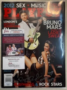 Playboy Magazine Raquel Pomplun Signed April 2012 JSA COA - Picture 1 of 10