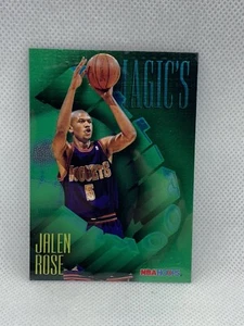 1994-95 Skybox NBA Hoops Jalen Rose #FAR-9 Magic's All-Rookie Team Foil Nuggets - Picture 1 of 2