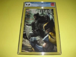 Generations Wolverine & All New #1 CGC 9.8 Artgerm variant 2017! Marvel NM Lau - Picture 1 of 7