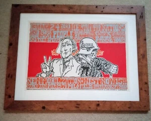 1960er WES WILSON Poster ~ SIND DIE NÄCHSTEN? BE AWARE ~ ANTI VIETNAM WAR **RAR** - Bild 1 von 2