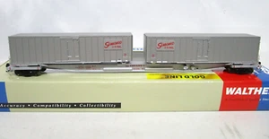 Walthers Gold HO Scale SAL Seaboard Air Line Flexi-Van Flat Car & Trailers NOS - Bild 1 von 5