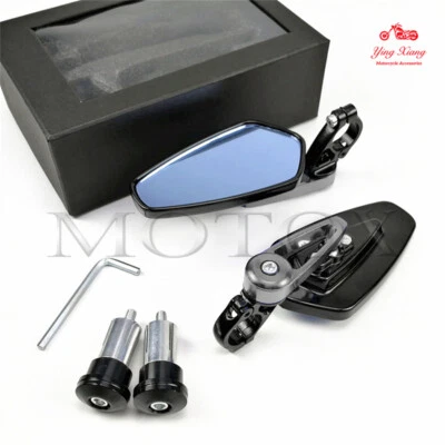 For S1000R/XR F900R/XR G310 R18 F650GS 7/8" Handle Bar End Rearview Side Mirror - Image 1 of 4