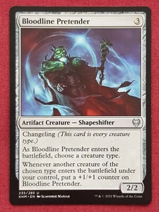 Magic The Gathering KALDHEIM BLOODLINE PRETENDER artifact card MTG - Imagen 1 de 2