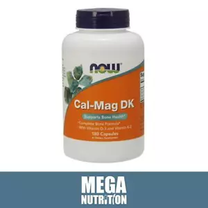 Now Foods Kalzium-Magnesium Dunkle 180 Kapseln Zink Kupfer Mangan Calcium Kupfer - Bild 1 von 1