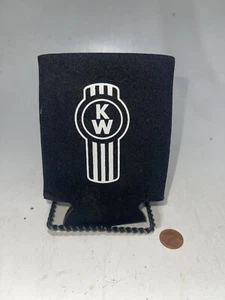 Koozie Cozy Foam Drink Insulator KENWORTH Black White Logo - Picture 1 of 3