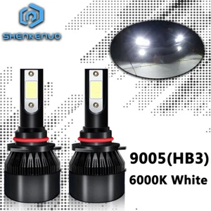 9005 LED 6000K White Headlight Bulbs High/Low Beam for Dodge Charger 2016-2019 - Bild 1 von 8