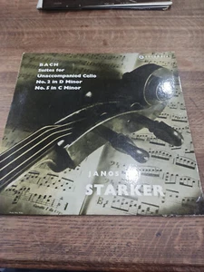 lp Janos Starker (cello) Play  Bach--columbia 33cx 1515  MONO - Picture 1 of 10