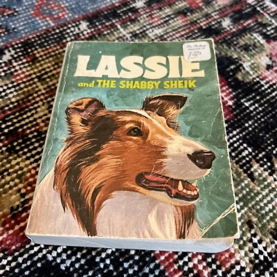Vintage Lassie and the Shabby Sheik  A Big Little Book 1968 Foto 1 de 4
