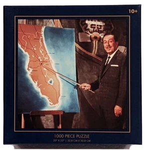 NEW! Walt Disney World Walt Disney Jigsaw Puzzle The Florida Project Ltd Release - Picture 1 of 5