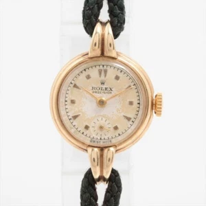 Orologio da donna Rolex Precision antico carica manuale oro raro - Foto 1 di 7