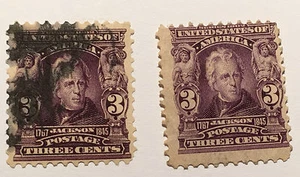 US STAMP SCOTT #302 PAIR - Picture 1 of 2