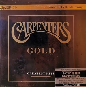 The Carpenters: Gold - Greatest Hits (CD) (K2HD) - Picture 1 of 1