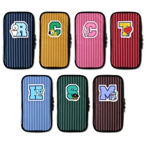 BTS x BT21 LINE FRIENDS Authentic Official P-Pocket /Stationary Case +Tracking - Picture 1 of 5