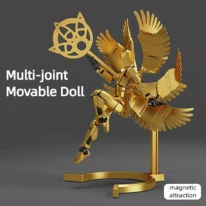 Robot Mecha Magnetico T13 Stampato 3D Multigiunto Giocattolo Posabile Assemblare Regalo - Foto 1 di 23