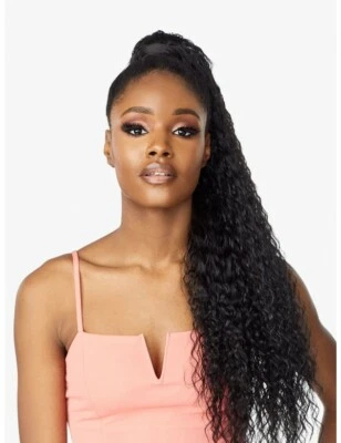 SENSATIONNEL COLA DE CABALLO SINTÉTICA ENVOLTURA INSTANTÁNEA ONDA FRANCESA 30" Foto 1 de 2