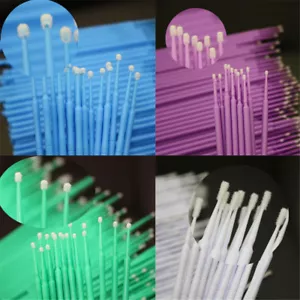 100 Stück Dental Micro Bürste Einweg Materialien Zahn Applikatoren 1,2/1,5/2,0/2,5 - Bild 1 von 12