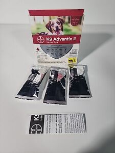 New ListingK9 Advantix Ii Flea Medicine Large Dog 3 Month Supply K-9 21-55 lbs