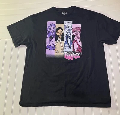 Camiseta negra Bratz Mean Girls 2021 talla 2X 100 % algodón Foto 1 de 4