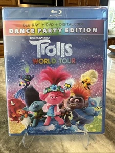 Trolls World Tour Blu-ray Sam Rockwell NEW - Picture 1 of 2