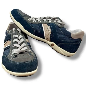 IGI&CO Unisex Blue Suede Sneakers Casual Designer Mens 6.5 Women’s 7.5 EU 39 - Picture 1 of 8