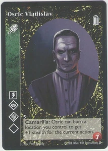 Osric Vladislav [KoT Reprint 1 set] - VTES card - Picture 1 of 2