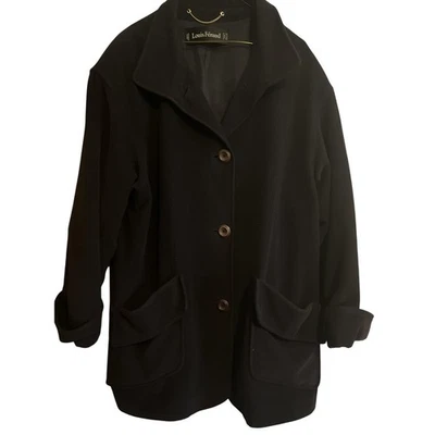 Vintage Louis Féraud Jacket Womens 8 Button Front Pockets Made in Germany 80s - Image 1 of 4