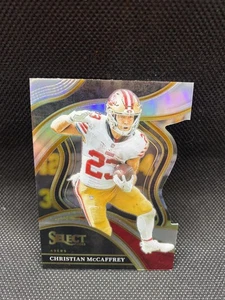 2023 Panini Select - Club Level Christian McCaffrey #285 Silver Prizm Die-Cut - Picture 1 of 2