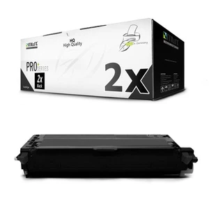 2x Pro Toner Black F R Lexmark X-560-N X-560-DN - Zdjęcie 1 z 3