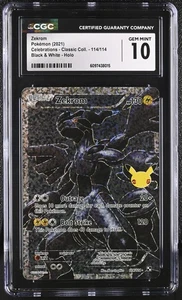Celebrazioni 2021 - Classic Coll. #114/114 Zekrom CGC 10 - Foto 1 di 2