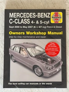 NEW - Haynes Manual 4780 - Mercedes-Benz C-Class, 2000 to 2007, petrol & diesel - Picture 1 of 2
