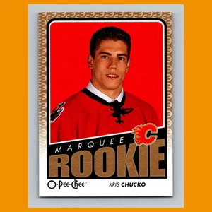Kris Chucko Rookie #525 2009-10 O-Pee-Chee Calgary Flames Hockey Card NHL - Picture 1 of 3