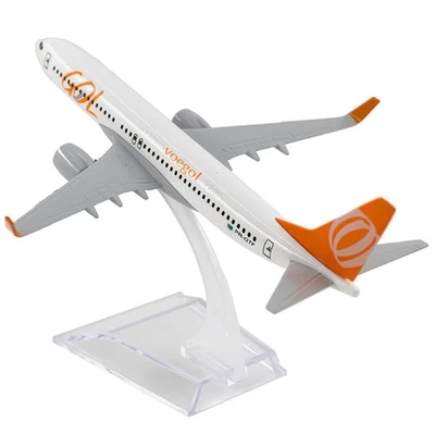 1/400 Scale Aircraft Brazil GOL 737 Alloy Plane Model Souvenir Display Gift s - Image 1 of 4