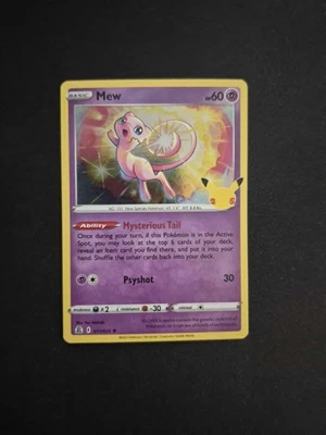Mew 011/025 LP - Holo Rare - Celebrations 25th - Image 1 of 2