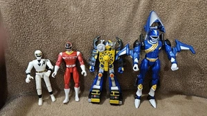Power Rangers Action Figuren Konvolut - Zord, Ninja Storm, People, Wild Force, Vintage - Bild 1 von 6
