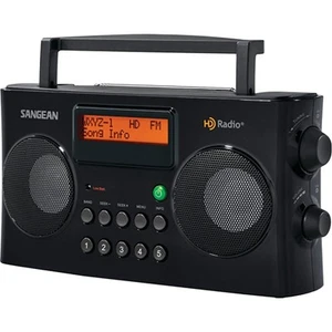 HDR-16 HD Radio/FM-Stereo/AM Tragbares Radio, Schwarz - Bild 1 von 2