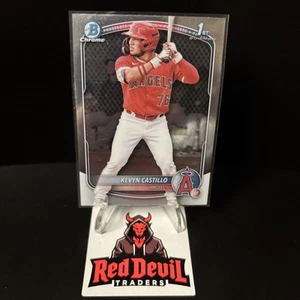 2025 Bowman - Chrome Prospects Kevyn Castillo #BCP-82 (RC) - Picture 1 of 2