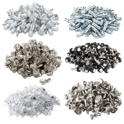 100x Fachbodenträger Regalbodenträger Bodenhalterung Holz Glas Steckbodenträger - Bild 1 von 4